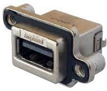 MUSBA511N1, USB Connectors Rugged USB-type A vertical