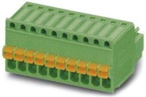 1881354, Pluggable Terminal Blocks 5 Pos 2.5mm pitch Plug 26-20AWG Spring