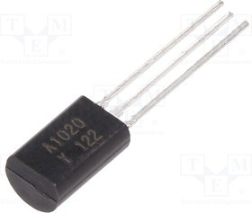 2SA1020, Транзистор: PNP, биполярный, Дарлингтон, 50В, 2А, 900мВт, TO92L