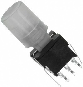 LP4OA1PBCTG, Pushbutton Switches DPDT ON MOM 2.3 VDC GRN LED