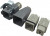 120068-0294, Micro-Change Connector, M12 x 1 mm, Male Thread, 4 Poles, Plug / M12 x 1 mm, Female Thread, 4 Poles, Socket