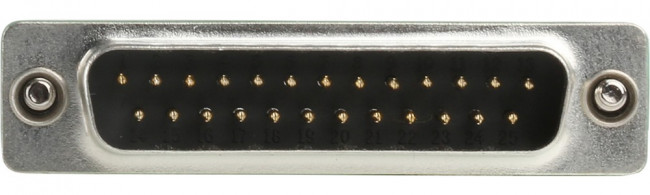 D Sub Adapter Male 25 Way D-Sub to Female 25 Way D-Sub