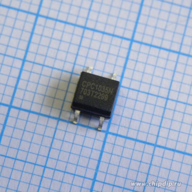 CPC1035NTR, Оптопара, OptoMOS Relay, SPST-NO (1 Form A) [SOP-4]