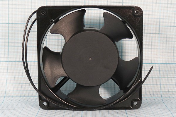 Вентилятор переменного тока 220 Вольт, подшипник скольжения, 2600об/мин; №ВН242 вент 120x120x38\220В\0,14А\ 2L\ШП\FSY12038HA2BL Вентилятор переменного тока 220 Вольт, подшипник скольжения, 2600об/мин; №ВН242 вент 120x120x38\220В\0,14А\ 2L\ШП\FSY12038HA2BL