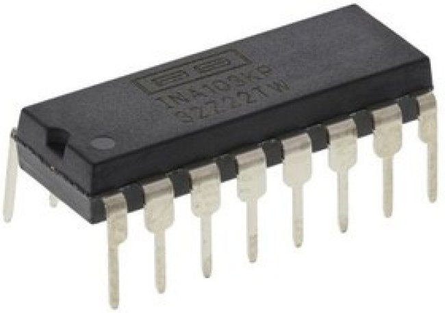 INA103KP, INA103KP, Instrumentation Amplifier, 30µV Offset 6MHz, 16-Pin PDIP INA103KP, INA103KP, Instrumentation Amplifier, 30µV Offset 6MHz, 16-Pin PDIP