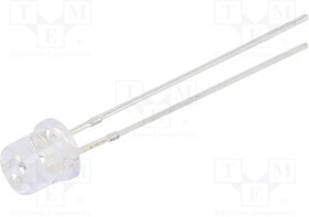 OSY5PA57E1A-1MA, LED; 5mm; yellow; 68?100mcd; 140°; Front: flat; 1.8?2.2V; -30?85°C