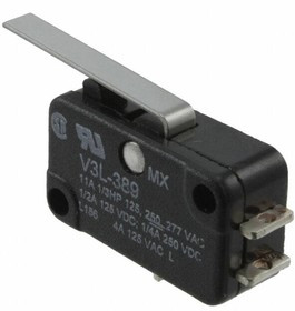 V3L-389, Basic / Snap Action Switches SPDT 11A 250VAC Basic Switch