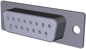172-015-283L021, D-Sub Standard Connectors 15P Female