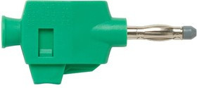 73090-5, Test Plugs &amp; Test Jacks QUICK CONNECT 4mm STRAIGHT LINE-GRN