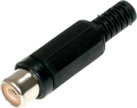 RP-406, RCA JACK на кабель (черные)