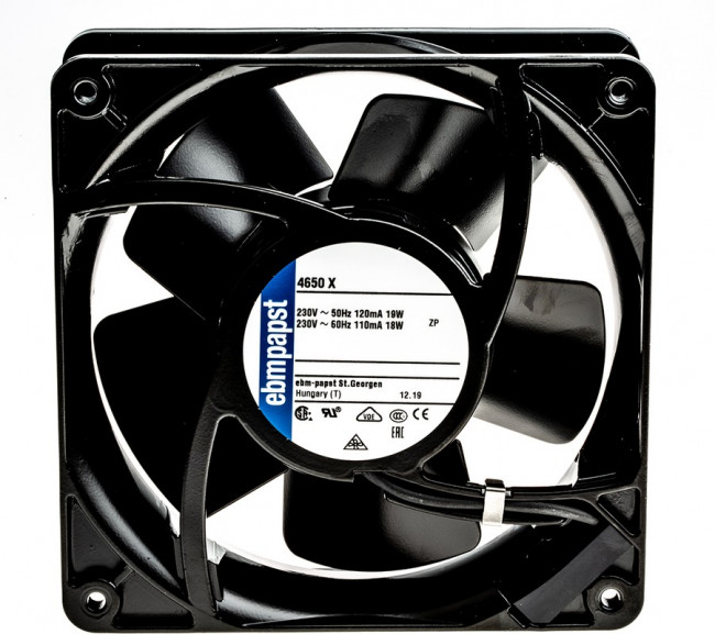 Вентилятор Ebmpapst 4650X 230V 20W 120x38 клемма