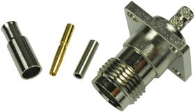 122246, CONNECTOR, TNC, JACK, 50 OHM, PANEL