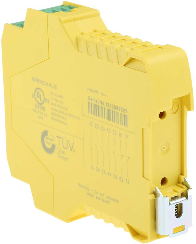 2963747, Safety Relays SAFETY DIN RELAY