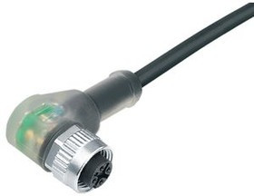 79 3108 52 04, Circular Connector, M5, Socket, Straight, Poles - 4, Crimp, Cable Mount