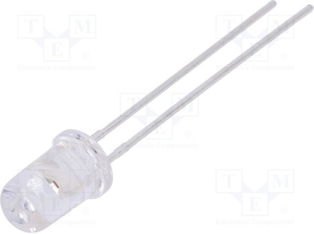 LL-503YC2V-4CD, LED; 5mm; yellow; 2900?5000mcd; 30°; Front: convex; 1.6?2.4V