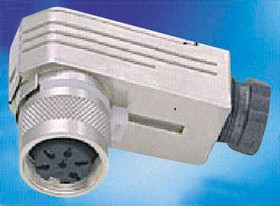 C09131F1071002, C 091 D 7 Pole Right Angle M16 Din Socket, 5A, 100 V ac/dc IP67, Female, Cable Mount