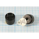 Зуммер магнитоэлектрический без генератора, 16x14, напряжение 1.5В, сопротивление 30 Ом, частота 2.0