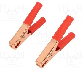ZAC-0408, Зажим "крокодил"; 200А; Диап.захвата: макс.200мм; Длина: 150мм