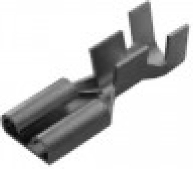 41450-1, Quick Disconnect Terminal 10-14AWG Brass RCP 19.56mm Tin T/R