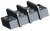 1546670-2, Barrier Terminal Blocks .437 DOUBLE ROW 2P w/ binding screws
