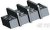 1546670-2, Barrier Terminal Blocks .437 DOUBLE ROW 2P w/ binding screws