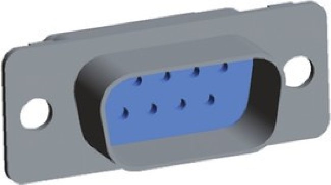 1757819-1, Amplimite 109 9 Way Cable Mount D-sub Connector Plug