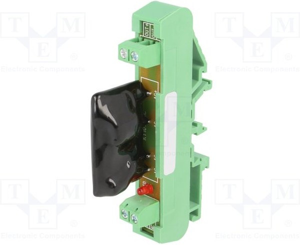 ASR-M02AD-1, Реле: полупроводниковое, Uупр: 80-280ВAC, 2А, 3-60ВDC, DIN, IP00