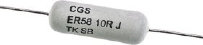 ER5810RJT, 10 Wire Wound Resistor 7W ±5% ER5810RJT ER5810RJT, 10 Wire Wound Resistor 7W ±5% ER5810RJT