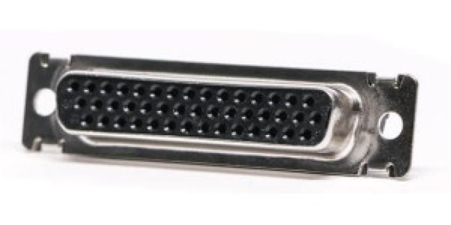 2335893-3, 90 44 Way Cable Mount D-sub Connector Socket, 2.29mm Pitch