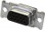 2335893-3, 90 44 Way Cable Mount D-sub Connector Socket, 2.29mm Pitch