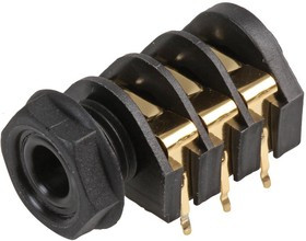 CL1227G, MONO SOCKET, 3POS, 6.35MM, PCB