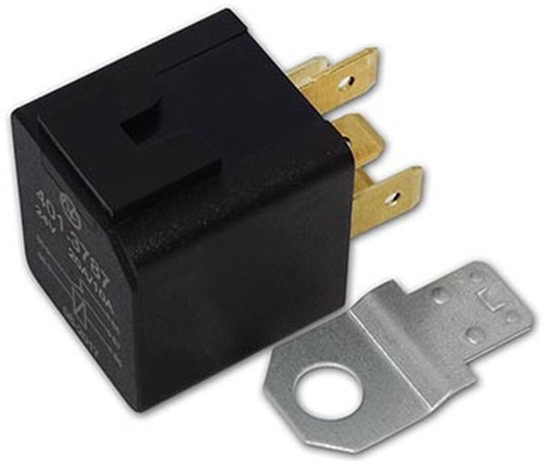 401.3787, Реле электромагнитное 24V 5-ти контактное 20/10А с кронштейном переключающее ЭНЕРГОМАШ