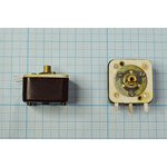 Конденсатор переменный, с трещинами на корпусе, № 7242 конд перем\10~240пФ\ \3C\\2-секции