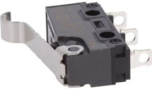 AVL32453-A, Micro Switch AVL3, 3A, 400mA, 1CO, 0.54N, Simulated Roller Lever AVL32453-A, Micro Switch AVL3, 3A, 400mA, 1CO, 0.54N, Simulated Roller Lever