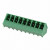 1827347, Pluggable Terminal Blocks 9 Pos 3.81mm pitch Through Hole Header