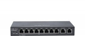 Маршрутизатор Ruijie Reyee 10-Port Gigabit Cloud Managed Gataway, support up to 8 POE/POE+ ports with 70W POE Power budget, up to 4 WAN port