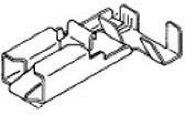 926820-4 (Mouser Reel), Automotive Connectors FLAG RECPT Reel of 500