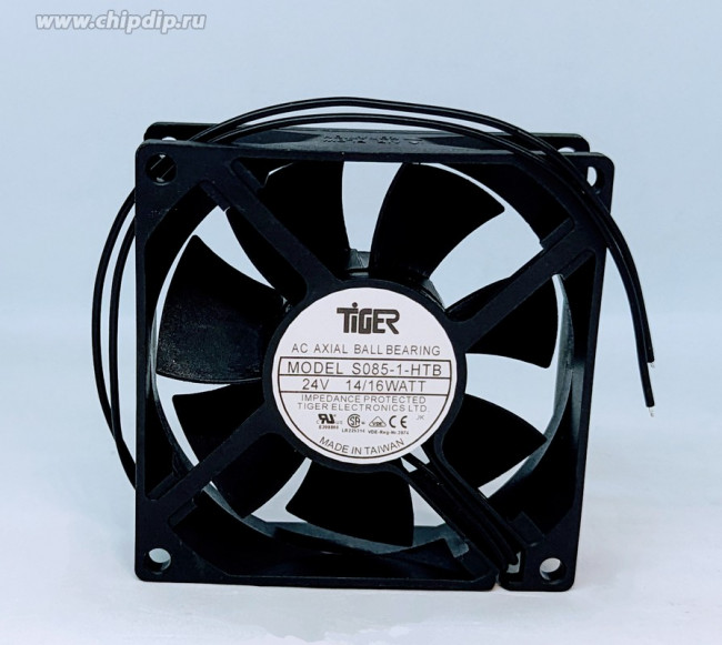Вентилятор Tiger S085-1-HTB 24V 14/16W 80x25 2pin
