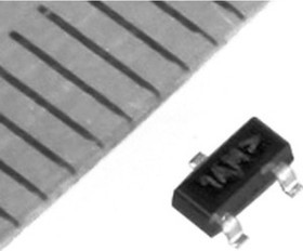 MMBT3904LT1G, Биполярный транзистор, NPN, 40 В, 0.2 А, 0.35 Вт
