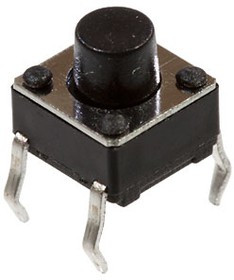 1163-666.0, Кнопка тактовая, 6х6мм, h=6мм