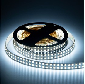 Светодиодная лента 1400SMD диодов (2835), 36В, 5м, ГИПЕР, белый 6500-7000К ELF-1400SMD2835NWw-Hy36