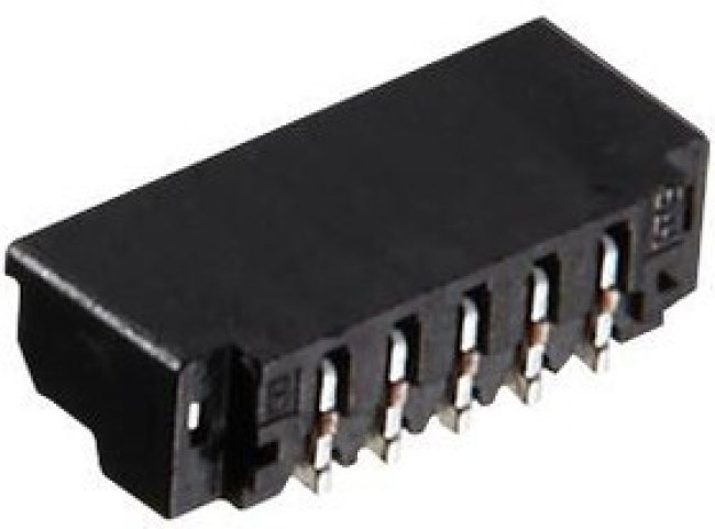 DF52-5S-0.8H(21), 1x5P 5P 1 0.8mm 5 40~+85 Surface MountRight Angle SMD,P=0.8mm,Surface MountRight Angle Wire To Board / Wire To Wire Conne