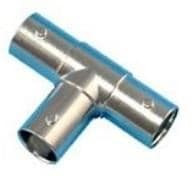 27-8141, ADAPTER, TEE, BNC JACK-JACK-JACK, 50 OHM