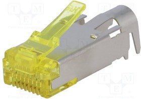 TM31P-TM-88P, Вилка; RJ45; TM31P; PIN: 8; Кат: 6a; экранированный