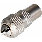 FD-2419, TV штекер на кабель, металл