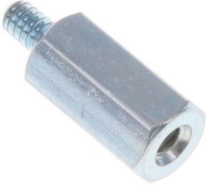 4533T-440-S-12, Standoffs &amp; Spacers 1/4 Hex X 15/32 Length Hex Male-Female Standoff