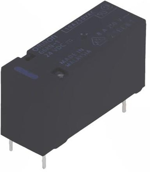 G6RN124DC [RY210024], Реле 1 переключ. 24VDC, 8A/250VAC SPDT