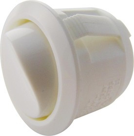 R13-112A5-02-WW-0A, Клавишный переключатель, Вкл.-Выкл., SPST, Без Подсветки, Панель, Белый, Серия R13