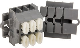 261-103/341-000, PCB Terminal Block, 6mm Pitch, Screw Mount 261-103/341-000, PCB Terminal Block, 6mm Pitch, Screw Mount
