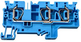 CX6/3BU, CX6/3BU,6 mm FEED THRU SP CL 3 WIRE TB BLUE, аналог для 282-684, ST6-TWINBU, ZDU6/3ANBL, D6